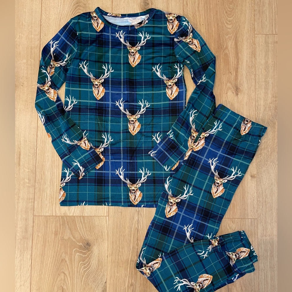 Posh deer pajamas